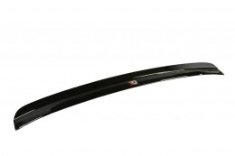 Heck Spoiler Aufsatz Abrisskante passend für VOLVO V50F R-DESIGN schwarz Hochglanz