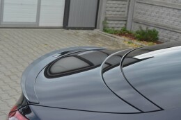Heck Spoiler Aufsatz Abrisskante passend für VW Passat CC R36 RLINE schwarz Hochglanz