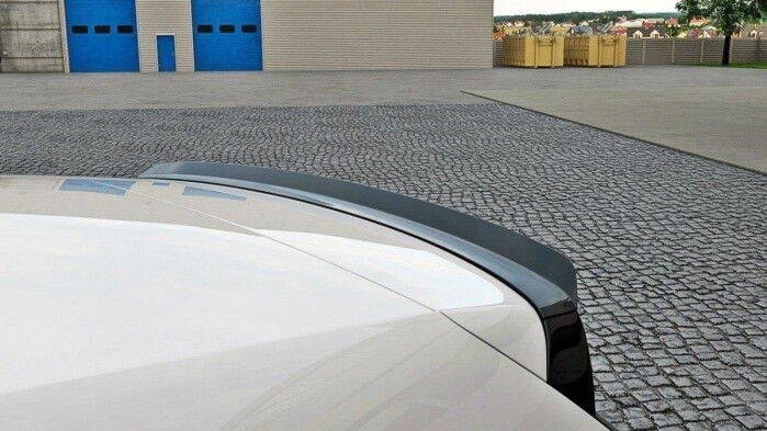 Heck Spoiler Aufsatz Abrisskante für VW POLO MK5 GTI Facelift schwarz Hochglanz