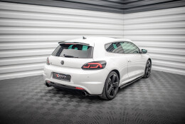 Heck Spoiler Aufsatz Abrisskante passend für VW SCIROCCO R schwarz Hochglanz