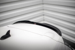 Heck Spoiler Aufsatz Abrisskante passend für VW SCIROCCO R schwarz Hochglanz