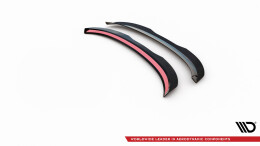 Heck Spoiler Aufsatz Abrisskante passend für VW SCIROCCO R schwarz Hochglanz