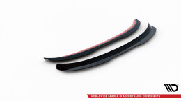 Heck Spoiler Aufsatz Abrisskante passend für VW SCIROCCO R schwarz Hochglanz