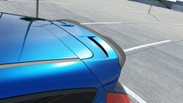 Heck Spoiler Aufsatz Abrisskante passend für Ford Fiesta ST-Line Mk7 schwarz Hochglanz
