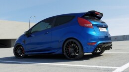Heck Spoiler Aufsatz Abrisskante passend für Ford Fiesta ST-Line Mk7 schwarz Hochglanz