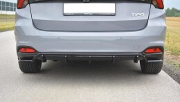 Heck Ansatz Diffusor für Fiat Tipo S-Design schwarz...