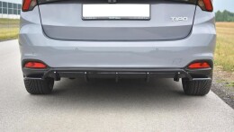 Street+ Heck Ansatz Diffusor passend für Fiat Tipo S-Design SW schwarz Hochglanz