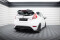 Heck Ansatz Diffusor passend für Ford Fiesta ST (3-Türige version) Mk7 Facelift schwarz Hochglanz