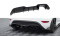 Heck Ansatz Diffusor passend für Ford Fiesta ST (3-Türige version) Mk7 Facelift schwarz Hochglanz