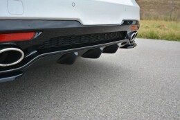 Heck Ansatz Diffusor KIA STINGER GT schwarz Hochglanz