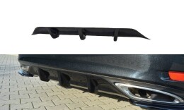Heck Ansatz Diffusor passend für Lexus GS Mk4 Facelift T schwarz Hochglanz