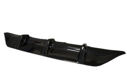 Heck Ansatz Diffusor passend für Lexus GS Mk4 Facelift T schwarz Hochglanz