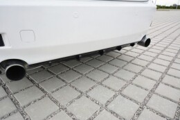 Heck Ansatz Diffusor passend für Lexus IS Mk2 schwarz Hochglanz