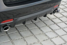 Street+ Heck Ansatz Diffusor passend für Saab 9-3 Aero Mk2 FL schwarz Hochglanz