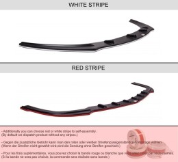 Front Stoßstange + Cup Spoilerlippe Front Ansatz passend für Mercedes SLK R171 (SLK R172 AMG LOOK)