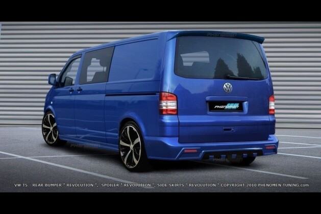 Heckstoßstange für VW T5 < REVOLUTION > mit TÜV TEILGUTACHTEN