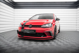 Cup Spoilerlippe Front Ansatz für VW Golf GTI Clubsport Mk7