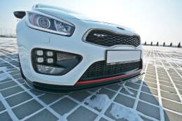 Cup Spoilerlippe Front Ansatz V.1 Kia Ceed GT Mk2 schwarz...