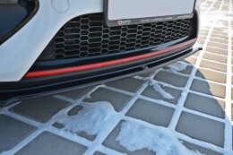 Cup Spoilerlippe Front Ansatz V.1 passend für KIA CEE"D / PRO CEE"D GT MK2 schwarz Hochglanz
