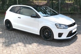 Street+ Spoilerlippe Front Ansatz passend für VW Polo WRC Mk5 schwarz Hochglanz