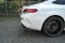 Heck Ansatz Flaps Diffusor passend für Mercedes C-Klasse C205 63 AMG Coupe schwarz Hochglanz