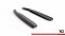 Heck Ansatz Flaps Diffusor passend für Mercedes C-Klasse S205 63 AMG schwarz Hochglanz