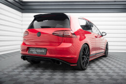 Heck Ansatz Flaps Diffusor passend für VW GOLF Mk7 GTI CLUBSPORT