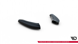 Heck Ansatz Flaps Diffusor passend für VW GOLF Mk7 GTI CLUBSPORT schwarz Hochglanz