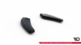 Heck Ansatz Flaps Diffusor passend für VW GOLF Mk7 GTI CLUBSPORT schwarz Hochglanz