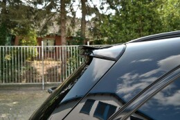Heck Spoiler Aufsatz Abrisskante für Mercedes C-Klasse S205 63 AMG Kombi schwarz Hochglanz