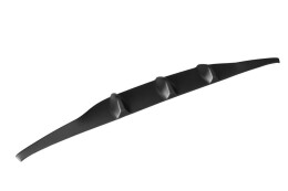 Heck Ansatz Diffusor passend für Mercedes C-Klasse C205 63 AMG Coupe schwarz Hochglanz