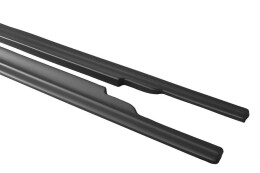 Seitenschweller Ansatz Cup Leisten passend für Mercedes C-Klasse S205 63 AMG Kombi Carbon Look