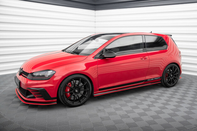 Seitenschweller Ansatz Cup Leisten für VW Golf GTI Clubsport Mk7
