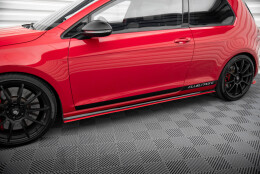 Seitenschweller Ansatz Cup Leisten passend für VW GOLF Mk7 GTI CLUBSPORT