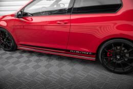 Seitenschweller Ansatz Cup Leisten passend für VW GOLF Mk7 GTI CLUBSPORT