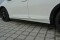 Seitenschweller Ansatz Cup Leisten passend für Honda Civic Mk9 Facelift schwarz matt