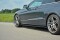 Seitenschweller Ansatz Cup Leisten passend für Mercedes - Benz E Coupe / Cabrio C207 Facelift / A207 Facelit schwarz Hochglanz