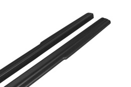Seitenschweller Ansatz Cup Leisten passend für Skoda Rapid Carbon Look