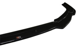 Cup Spoilerlippe Front Ansatz passend für Honda Civic Mk9 Facelift schwarz Hochglanz