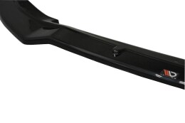Cup Spoilerlippe Front Ansatz passend für Honda Civic Mk9 Facelift schwarz Hochglanz