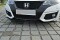 Cup Spoilerlippe Front Ansatz passend für Honda Civic Mk9 Facelift schwarz Hochglanz