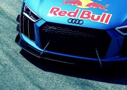 Racing Cup Spoilerlippe Front Ansatz für Audi R8 Mk.2