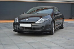 Cup Spoilerlippe Front Ansatz für Renault Laguna mk 3 Coupe schwarz matt