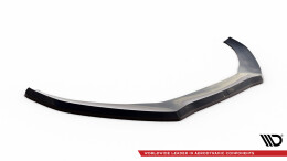 Cup Spoilerlippe Front Ansatz V.1 passend für Audi A4 S-Line / S4 B8 Facelift schwarz Hochglanz
