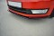 Cup Spoilerlippe Front Ansatz V.2 passend für Skoda Rapid schwarz Hochglanz