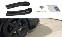 Heck Ansatz Flaps Diffusor passend für Audi S4 B8 FL...