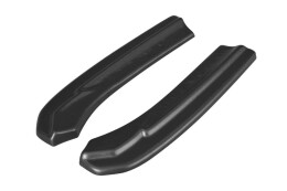 Heck Ansatz Flaps Diffusor passend für Audi S4 B8 FL schwarz Hochglanz