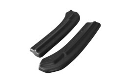Heck Ansatz Flaps Diffusor passend für Audi S4 B8 FL schwarz Hochglanz