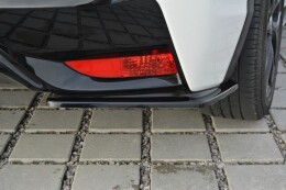 Heck Ansatz Flaps Diffusor für Honda Civic Mk9 FL...