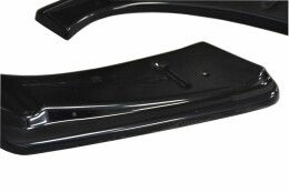 Heck Ansatz Flaps Diffusor passend für Honda Civic Mk9 Facelift schwarz Hochglanz